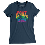 Fort Lauderdale Florida Pride Women's T-Shirt-Allegiant Goods Co. Vintage Sports Apparel