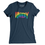 Indianapolis Indiana Pride Women's T-Shirt-Allegiant Goods Co. Vintage Sports Apparel