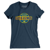 Alaska Gold Kings Hockey Women's T-Shirt-Allegiant Goods Co. Vintage Sports Apparel