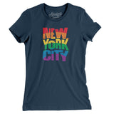 New York City Pride Women's T-Shirt-Allegiant Goods Co. Vintage Sports Apparel