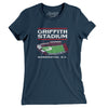 Griffith Stadium Women's T-Shirt-Navy-Allegiant Goods Co. Vintage Sports Apparel