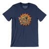 Chicago Cheetahs Roller Hockey Men/Unisex T-Shirt-Navy-Allegiant Goods Co. Vintage Sports Apparel