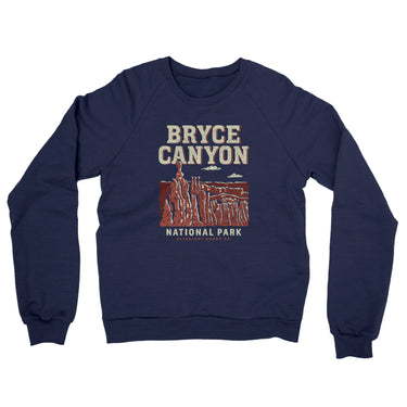 Bryce Canyon National Park Midweight Crewneck Sweatshirt-Allegiant Goods Co. Vintage Sports Apparel