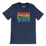 Nashville Tennessee Pride Men/Unisex T-Shirt-Allegiant Goods Co. Vintage Sports Apparel
