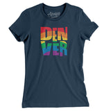 Denver Colorado Pride Women's T-Shirt-Allegiant Goods Co. Vintage Sports Apparel