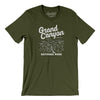 Grand Canyon National Park Men/Unisex T-Shirt-Military Green-Allegiant Goods Co. Vintage Sports Apparel