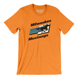 Milwaukee Mustangs Arena Football Men/Unisex T-Shirt-Allegiant Goods Co. Vintage Sports Apparel