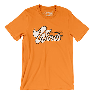 Chicago Winds Football Men/Unisex T-Shirt-Allegiant Goods Co. Vintage Sports Apparel