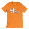 Chicago Winds Football Men/Unisex T-Shirt-Orange-Allegiant Goods Co. Vintage Sports Apparel