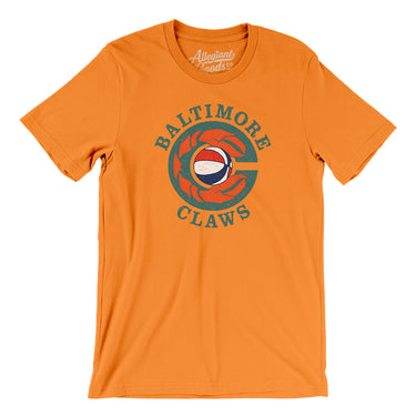 Baltimore Claws Basketball Men/Unisex T-Shirt-Allegiant Goods Co. Vintage Sports Apparel