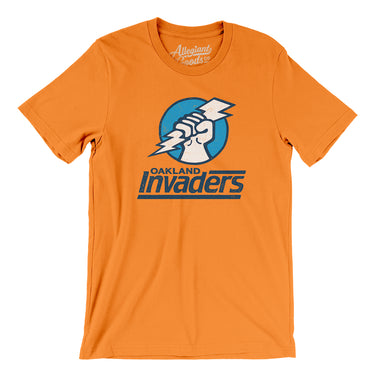Oakland Invaders Football Men/Unisex T-Shirt-Allegiant Goods Co. Vintage Sports Apparel