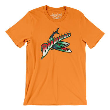 Birmingham Barracudas Football Men/Unisex T-Shirt-Allegiant Goods Co. Vintage Sports Apparel