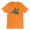 Birmingham Barracudas Football Men/Unisex T-Shirt-Orange-Allegiant Goods Co. Vintage Sports Apparel