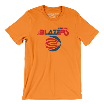 Florida Blazers Football Men/Unisex T-Shirt-Orange-Allegiant Goods Co. Vintage Sports Apparel