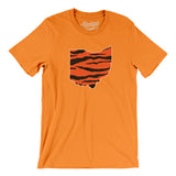 Ohio Tiger Stripes Men/Unisex T-Shirt-Allegiant Goods Co. Vintage Sports Apparel