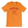 Newark Peps Baseball Men/Unisex T-Shirt-Orange-Allegiant Goods Co. Vintage Sports Apparel