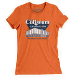 Richfield Ohio Coliseum Women's T-Shirt-Allegiant Goods Co. Vintage Sports Apparel