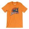 Denver Daredevils Roller Hockey Men/Unisex T-Shirt-Orange-Allegiant Goods Co. Vintage Sports Apparel