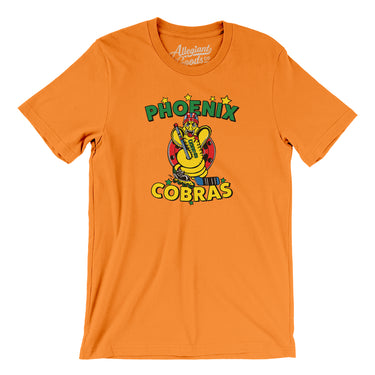 Phoenix Cobras Roller Hockey Men/Unisex T-Shirt-Allegiant Goods Co. Vintage Sports Apparel