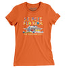 St. Pete Florida Pier Women's T-Shirt-Orange-Allegiant Goods Co. Vintage Sports Apparel