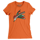 Birmingham Barracudas Football Women's T-Shirt-Allegiant Goods Co. Vintage Sports Apparel