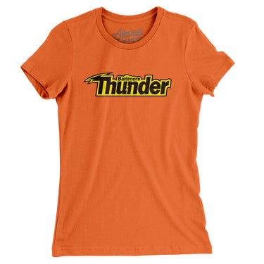 Baltimore Thunder Lacrosse Women's T-Shirt-Allegiant Goods Co. Vintage Sports Apparel