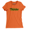 Baltimore Thunder Lacrosse Women's T-Shirt-Orange-Allegiant Goods Co. Vintage Sports Apparel