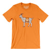 GOAT #12 Men/Unisex T-Shirt-Orange-Allegiant Goods Co. Vintage Sports Apparel