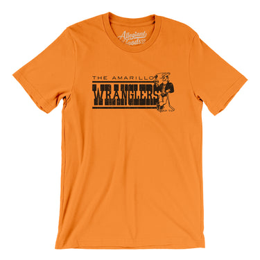 Amarillo Wranglers Hockey Men/Unisex T-Shirt-Allegiant Goods Co. Vintage Sports Apparel