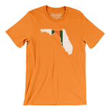 Florida Helmet Stripes Men/Unisex T-Shirt-Allegiant Goods Co. Vintage Sports Apparel