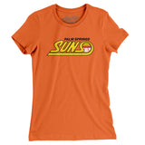 Palm Springs Suns Baseball Women's T-Shirt-Allegiant Goods Co. Vintage Sports Apparel