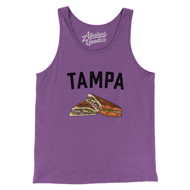 Tampa Cuban Sandwich Men/Unisex Tank Top-Allegiant Goods Co. Vintage Sports Apparel