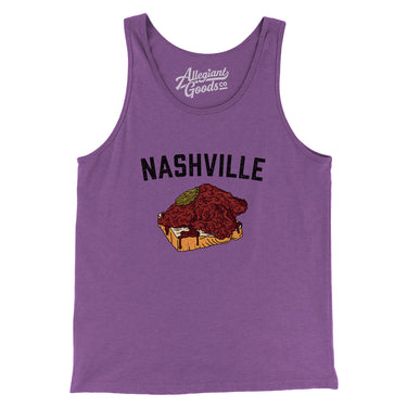 Nashville Hot Chicken Men/Unisex Tank Top-Allegiant Goods Co. Vintage Sports Apparel