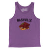 Nashville Hot Chicken Men/Unisex Tank Top-Purple TriBlend-Allegiant Goods Co. Vintage Sports Apparel