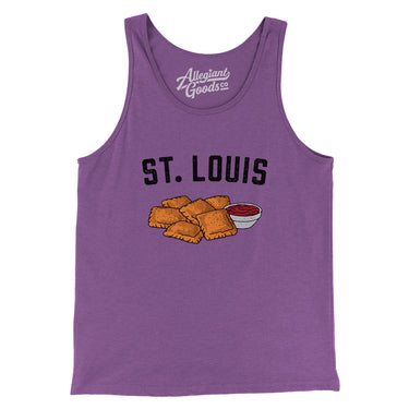 St. Louis Toasted Ravioli Men/Unisex Tank Top-Allegiant Goods Co. Vintage Sports Apparel