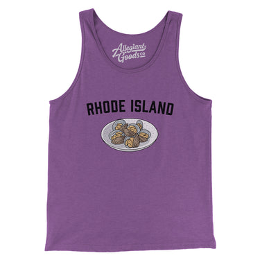 Rhode Island Clams Men/Unisex Tank Top-Allegiant Goods Co. Vintage Sports Apparel
