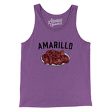 Amarillo Steak Men/Unisex Tank Top-Allegiant Goods Co. Vintage Sports Apparel