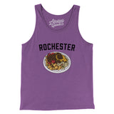 Rochester Garbage Plate Men/Unisex Tank Top-Allegiant Goods Co. Vintage Sports Apparel