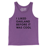 I Liked Oakland Before It Was Cool Men/Unisex Tank Top-Allegiant Goods Co. Vintage Sports Apparel