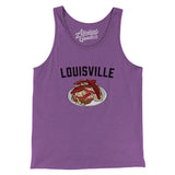 Louisville Hot Brown Men/Unisex Tank Top-Allegiant Goods Co. Vintage Sports Apparel
