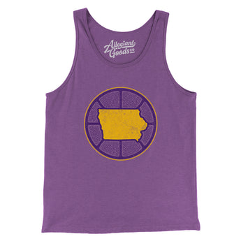 Iowa Basketball Men/Unisex Tank Top-Allegiant Goods Co. Vintage Sports Apparel