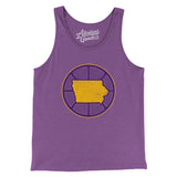 Iowa Basketball Men/Unisex Tank Top-Allegiant Goods Co. Vintage Sports Apparel