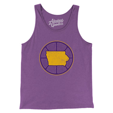 Iowa Basketball Men/Unisex Tank Top-Allegiant Goods Co. Vintage Sports Apparel