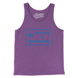 Welcome To Poundtown Men/Unisex Tank Top-Allegiant Goods Co. Vintage Sports Apparel