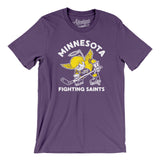Minnesota Fighting Saints Hockey Men/Unisex T-Shirt-Allegiant Goods Co. Vintage Sports Apparel