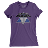 Los Angeles Blades Roller Hockey Women's T-Shirt-Allegiant Goods Co. Vintage Sports Apparel