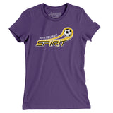 Pittsburgh Spirit Soccer Women's T-Shirt-Allegiant Goods Co. Vintage Sports Apparel