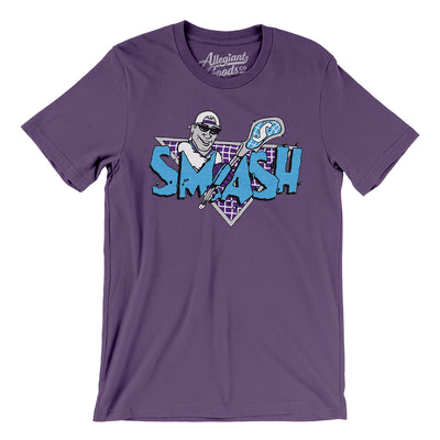 Syracuse Smash Lacrosse Men/Unisex T-Shirt-Team Purple-Allegiant Goods Co. Vintage Sports Apparel