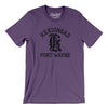 Fort Wayne Kekiongas Baseball Men/Unisex T-Shirt-Team Purple-Allegiant Goods Co. Vintage Sports Apparel