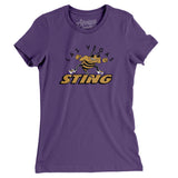 Las Vegas Sting Arena Football Women's T-Shirt-Allegiant Goods Co. Vintage Sports Apparel